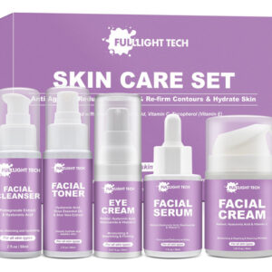 Conjunto De Presentes Para Cuidados Com A Pele Fulllight Tec
