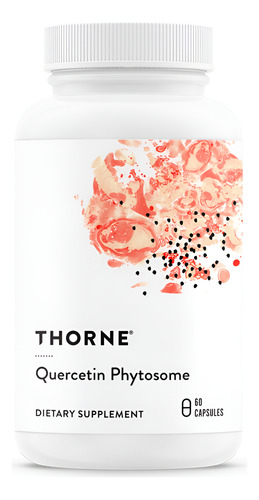 Suplemento Thorne Quercetin Phytosome 60 Cápsulas