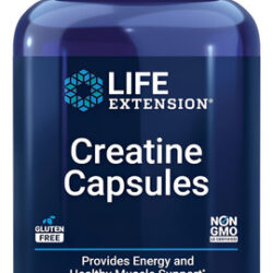 Cápsulas De Creatina Life Extension 120 Cápsulas