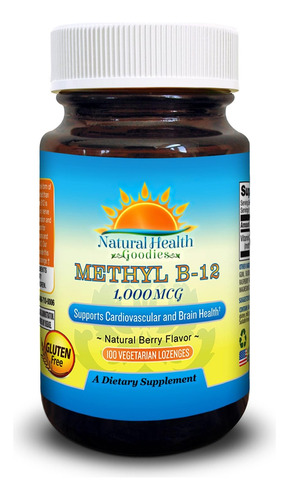 Vitamina B12 Metilcobalamina 1000 Mcg Pastilhas Mastigáveis - Imagem 7