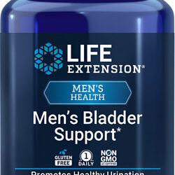 Cápsulas Masculinas Para Controle Da Bexiga Life Extension S