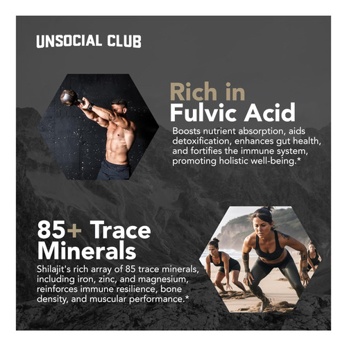 Shilajit De Grau Mais Alto Com Mais De 85 Minerais De (90 1 - Imagem 9