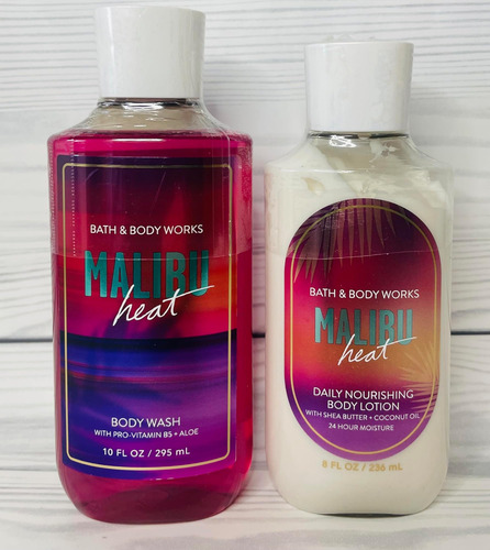 Loção Corporal E Gel Corporal Bath & Body Works Malibu Heat - Imagem 6