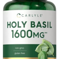 Suplemento Carlyle Holy Basil 1600mg 200 Cápsulas