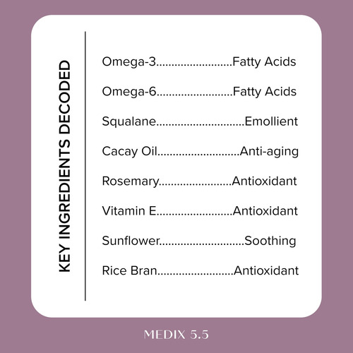 Hidratante Medix 5.5 Corpo E Rosto 50ml Com 20% De Óleo De V - Imagem 4
