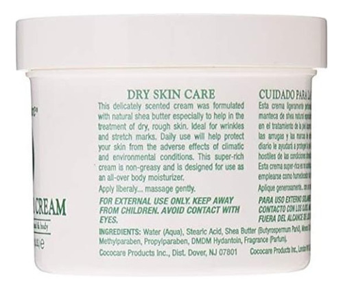 Creme Cococare Para Mãos E Corpo Manteiga De Karité 4 Onç - Imagem 5