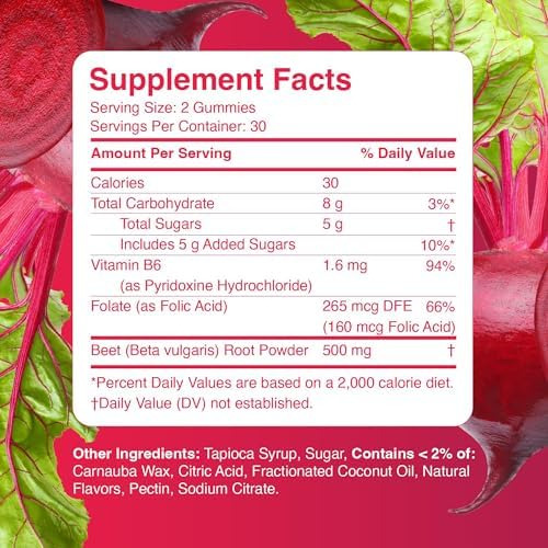 Gomas Coração Sabor Beterraba Simply Beets - Imagem 2