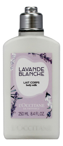 Leite Corporal Loccitane White Lavender Para Mulheres 250ml