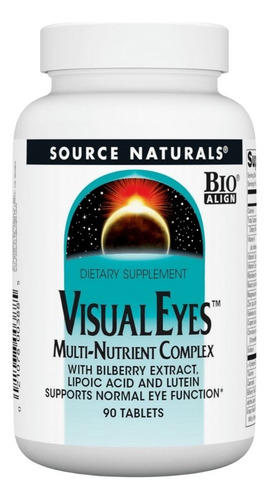 Visualeyes 90 Comprimidos Da Source Naturals - Imagem 2