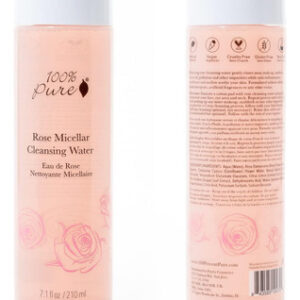 Água De Limpeza Micelar De Rosa 100% Pura Removedor De Maqu