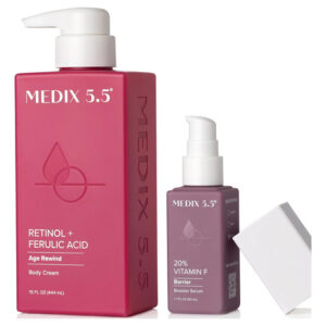 Conjunto De Cuidados Com A Pele Medix 5.5 Retinol Body Lotio