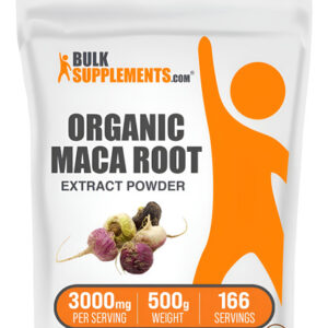 Suplemento Bulksupplements.com Extrato Orgânico De Raiz De M