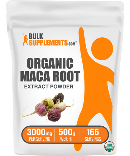 Suplemento Bulksupplements.com Extrato Orgânico De Raiz De M
