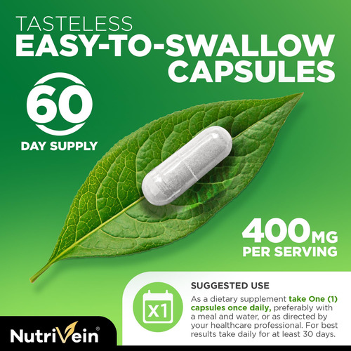 Suplemento Nutrivein Premium Dim 400 Mg Por Dia 120 Cápsulas - Imagem 5