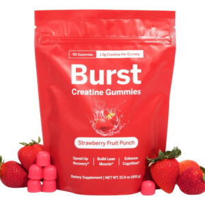 Suplemento Burst Creatine Gummies 90 Ct - 15 G De Creatina