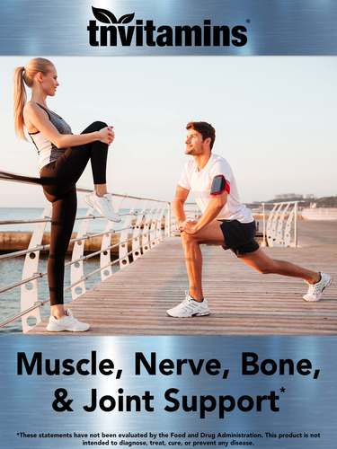 Suplemento Tnvitamins Magnésio Glicinato 500mg 120 Cápsulas - Imagem 7