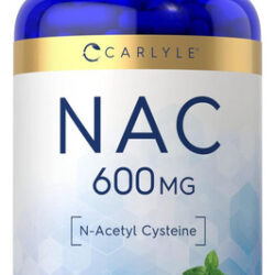 Carlyle Nac N-acetilcisteína 600 Mg 180 Cápsulas