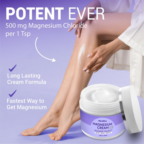 Creme De Magnésio Meremira Sleep & Muscle Relief 100ml - Imagem 2