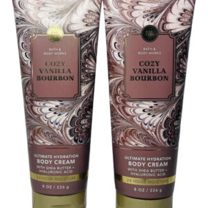 Creme Corporal Bath & Body Works Cozy Vanilla Bourbon 240ml