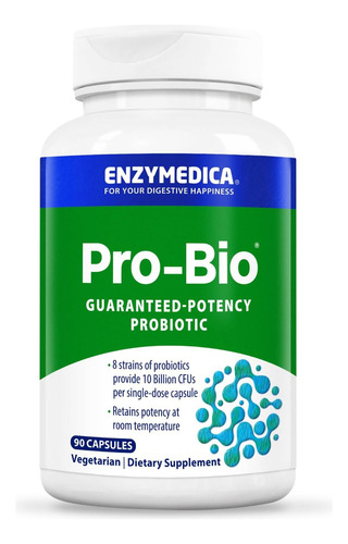 Enzymedica Pro-bio: Probiótico Resistente Estável Na Estante