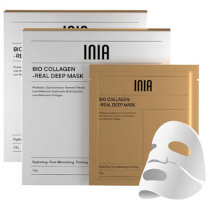 Máscara Facial Inia Bio-colágeno Com Ácido Hialurônico Paco