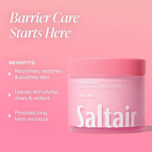 Manteiga Corporal Saltair Multilipídica Pink Beach 300ml - Imagem 10