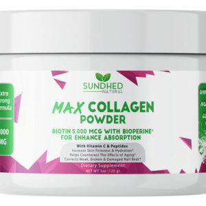 Suplemento Sundhed Natural Max Collagen Plus C Fornecimento