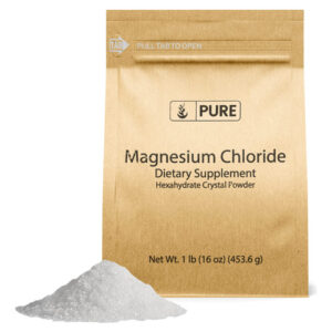 Suplemento De Magnésio Ingredientes Originais Puros 454g