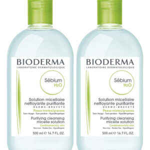 Água Micelar Bioderma Sébium H2o 1l Para Combinação Com Óleo