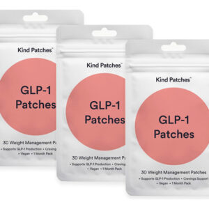 Glp-1 Patches Kind Patches Pacote Com 3 Litros De Glutamina