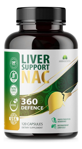Cápsulas De Defesa Nac 360 De Suporte Ao Fígado - Desintoxic - Imagem 9
