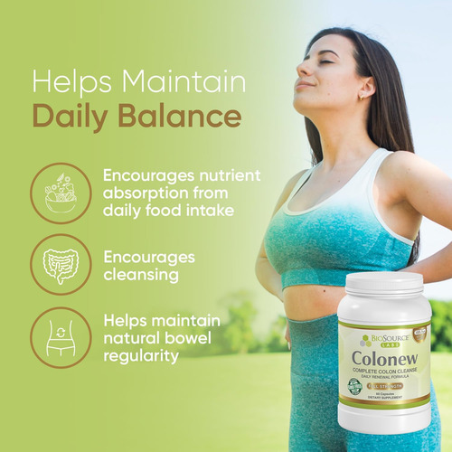 Biosource Labs Colonew Complete Colon Cleanse Suplemento De - Imagem 4
