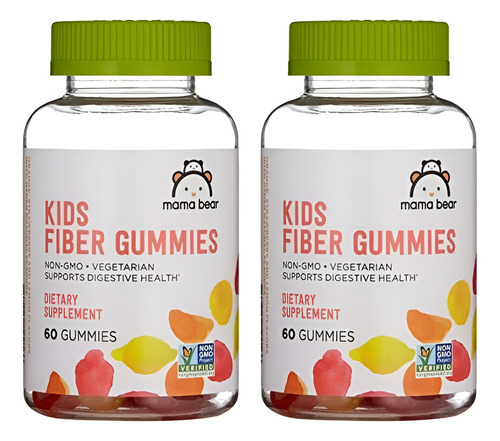 Brand - Mama Bear - Gummies De Fibra Infantil - Suporta Saúd