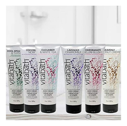 Creme Corporal Vitabath Hortelã Fresca E Tomilho 8 Onças - Imagem 21
