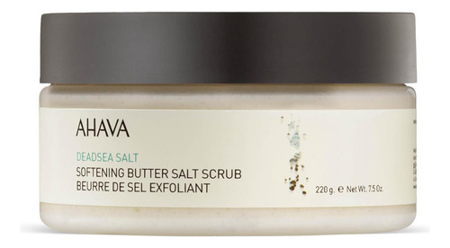 Ahava Esfoliante Amolecedor De Sal Com Manteiga E Sal Do Mar
