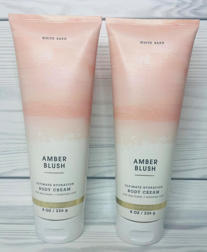 Creme De Hidratação Bath & Body Works Amber Blush Ultimate B - Imagem 2