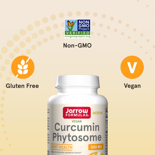 Suplemento Jarrow Formulas Curcumina Fitossoma 500 Mg 120 Cá - Imagem 5