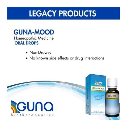 Auxílio De Relaxamento Homeopático Natural Guna Mood - 1 Onç - Imagem 8