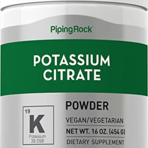 Citrato De Potássio Em Pó 0454 Kg Suplemento Vegano