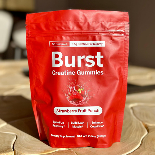 Suplemento Burst Creatine Gummies 90 Ct - 15 G De Creatina - Imagem 6