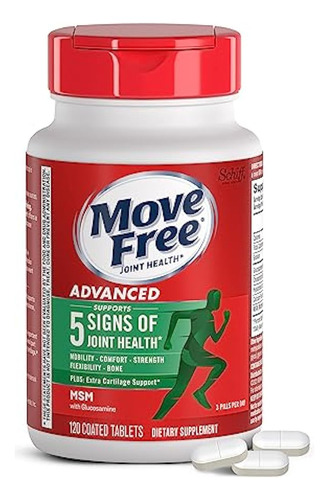 Glucosamina E Condroitina Avançadas Move Free Msm