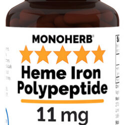 Suplemento De Ferro: Polipeptídeo De Ferro Heme 11 Mg 90 Cáp