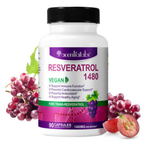 Suplemento Zixaok Resveratrol 1480 Mg 90 Cápsulas Vegetais