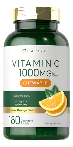 Vitamina C Carlyle 1000 Mg180 Comprimidos