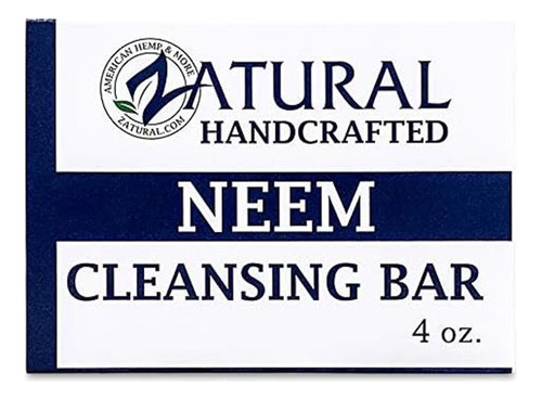 Barra De Limpeza Neem Zatural 113 G Para Pele