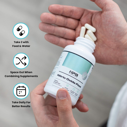 Suplemento De Óxido Nítrico Nature"s Pure Blend 1500mg 60 Cá - Imagem 5