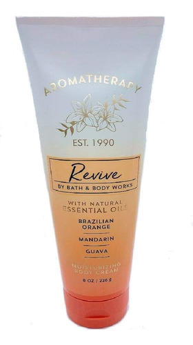 Bath And Body Works Aromatherapy Revive Body Cream 8 Onças L - Imagem 2
