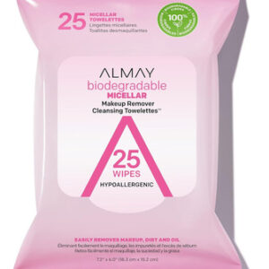 Toalhetes De Limpeza Com Removedor De Maquiagem Almay Biode