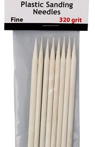 Agulhas De Lixar Flex-i-file Alpha Abrasives 320 Grit Fine