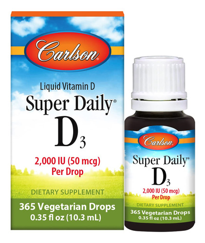 Suplemento Carlson Super Daily D3 Vitamina D3 2.000 Ui - Imagem 10
